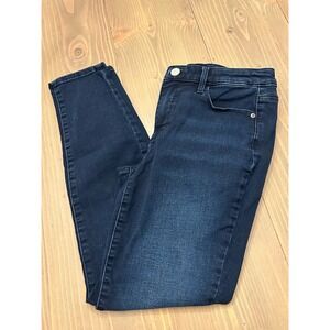 F18 Talbots Womens 2P Jegging Dark Wash Indigo Denim Skinny Jeans Petite Size 2